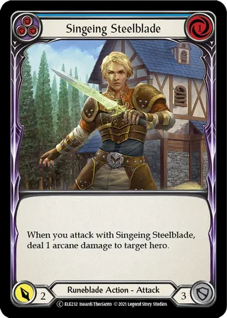 Singeing Steelblade