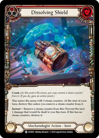 Dissolving Shield
