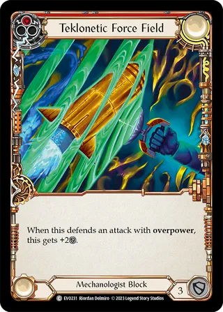 Teklonetic Force Field