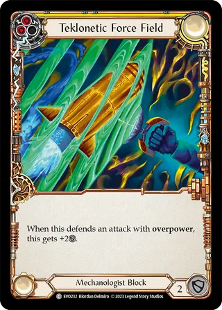Teklonetic Force Field