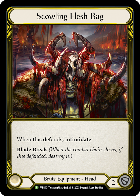 Scowling Flesh Bag