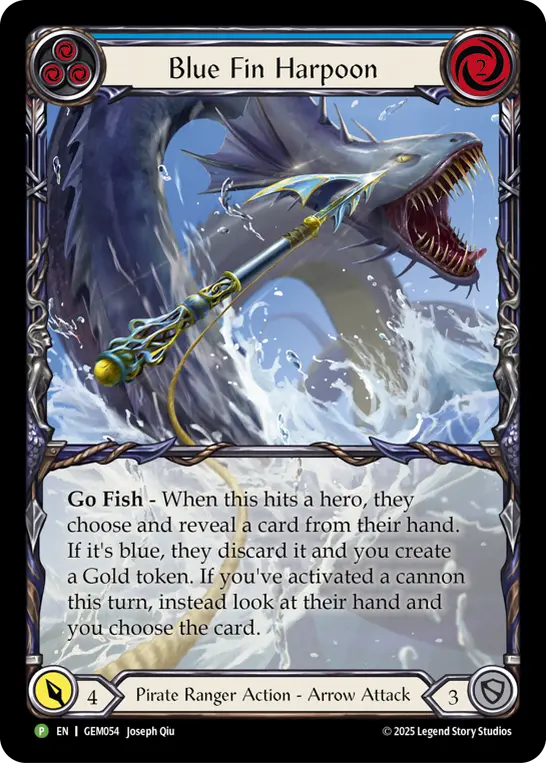 Blue Fin Harpoon