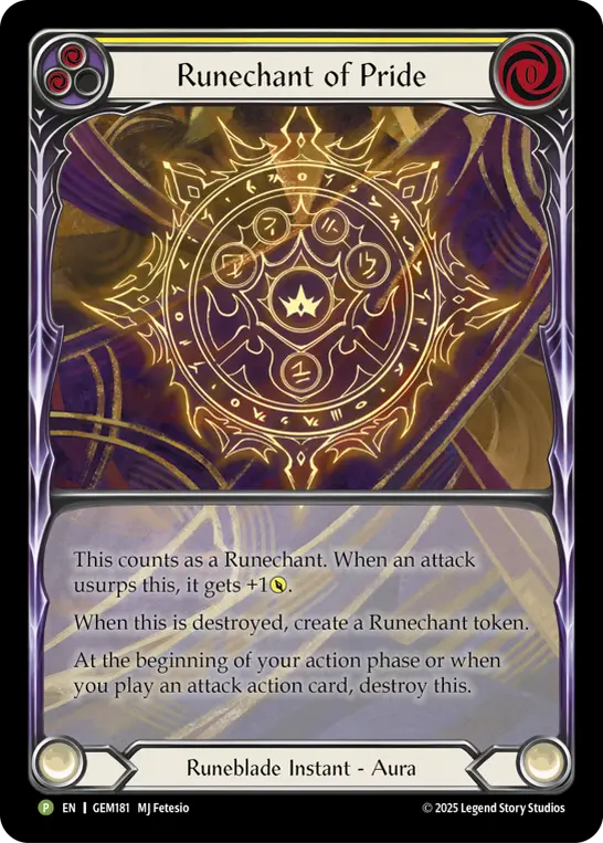 Runechant of Pride