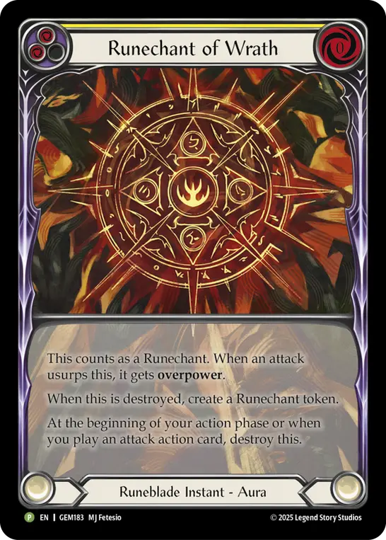 Runechant of Wrath