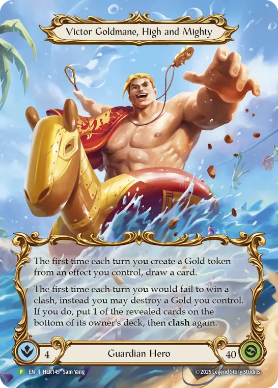 Victor Goldmane, High and Mighty