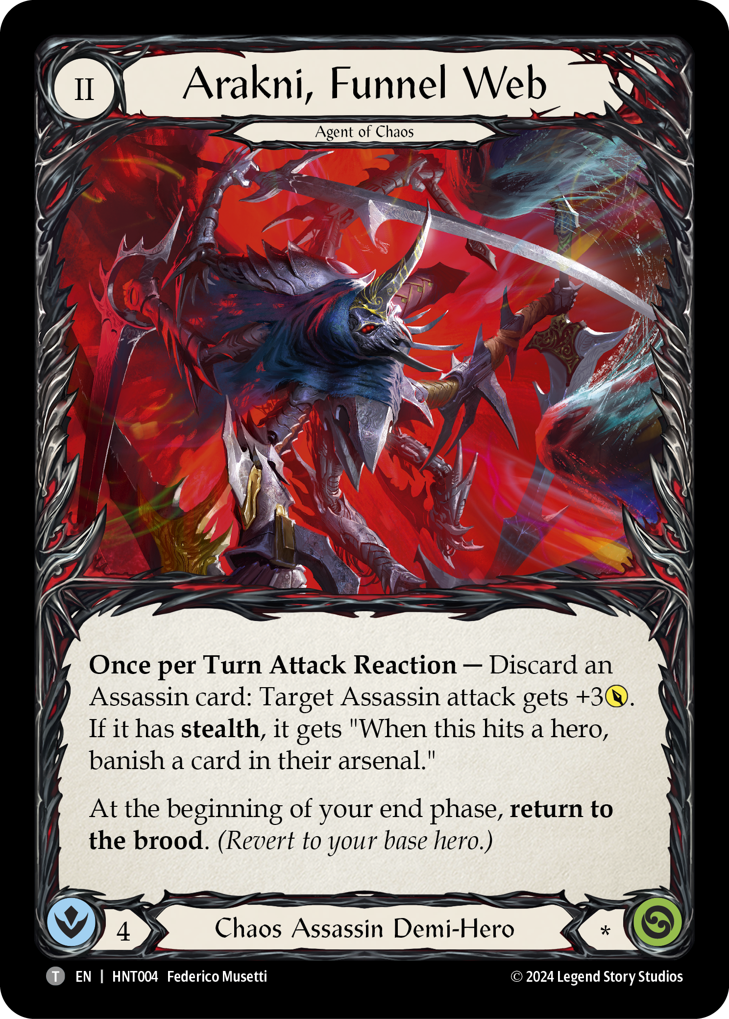 Arakni, Funnel Web