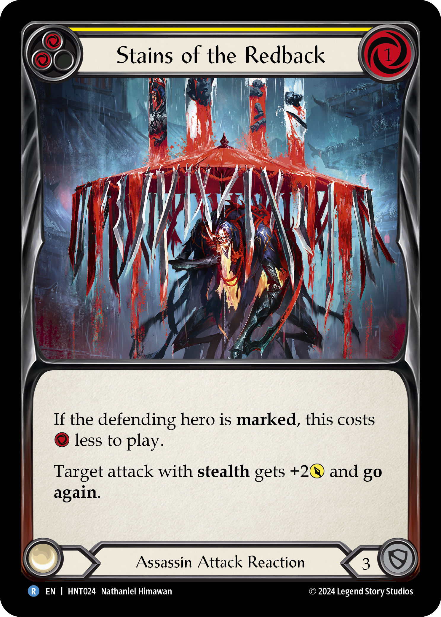 Stains of the Redback