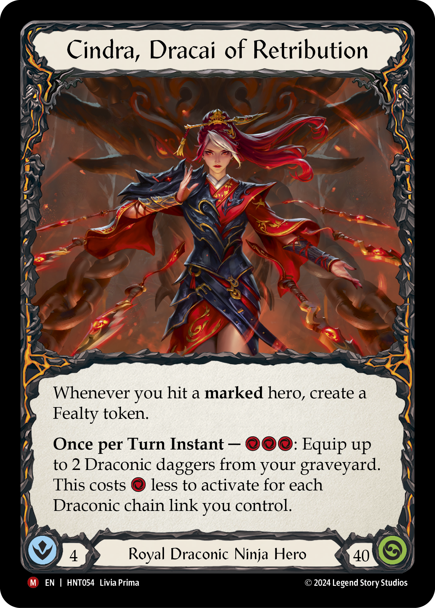 Cindra, Dracai of Retribution