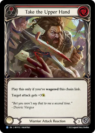 Take the Upper Hand