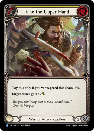 Take the Upper Hand