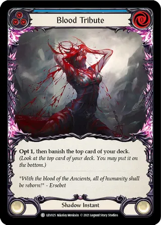 Blood Tribute