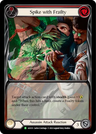 Spike with Frailty