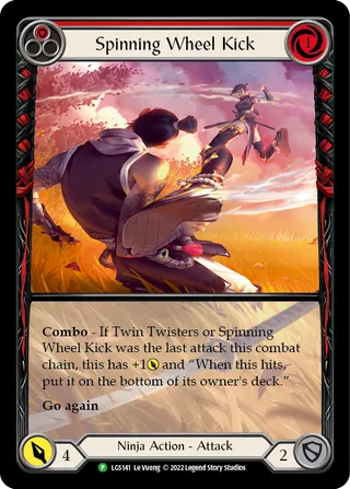 Spinning Wheel Kick