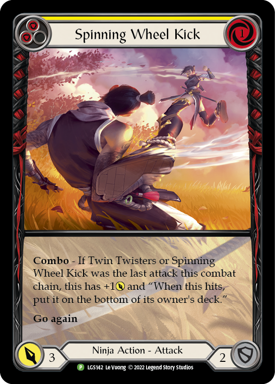 Spinning Wheel Kick