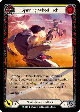 Spinning Wheel Kick