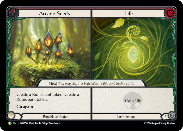 Arcane Seeds // Life
