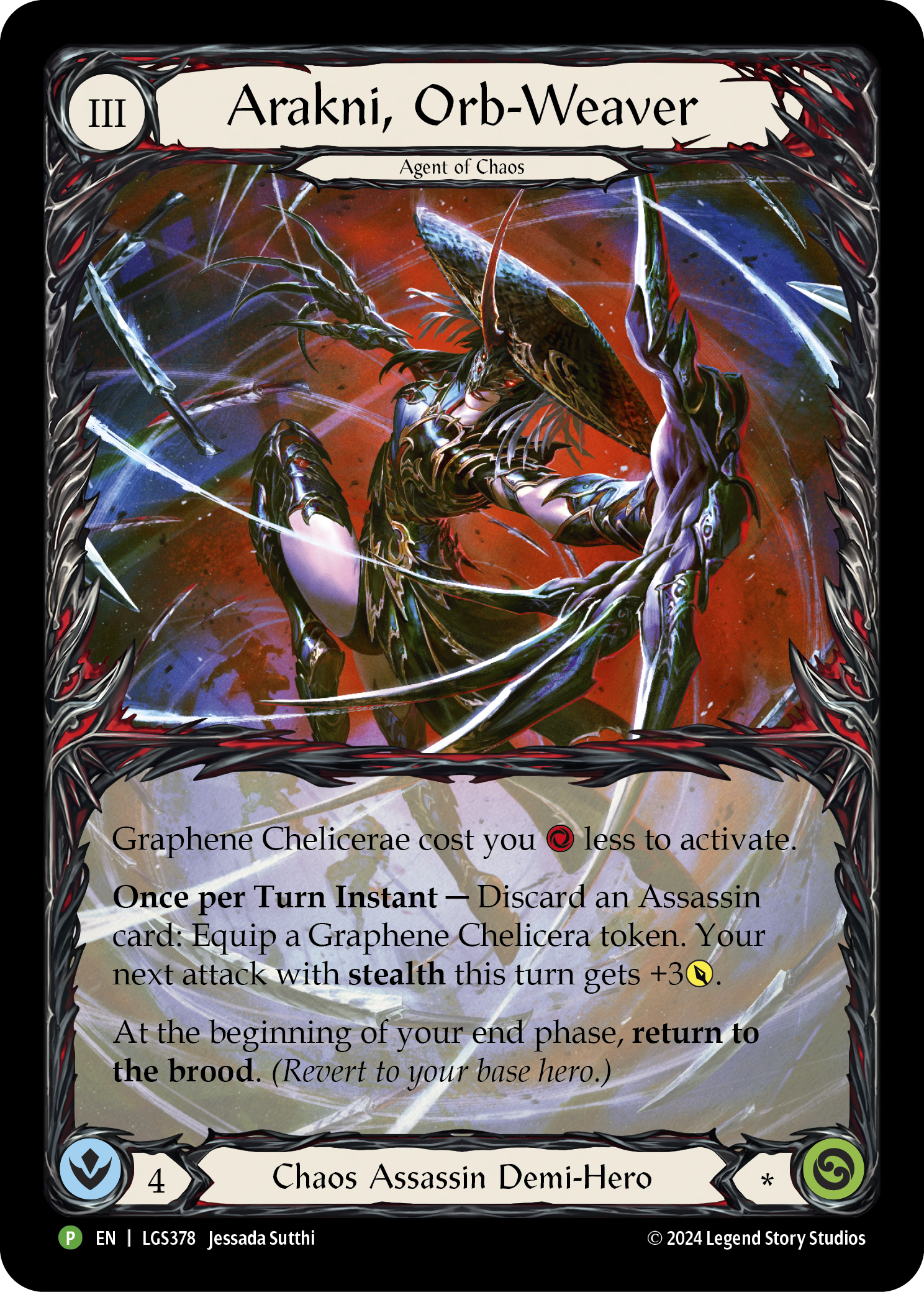 Arakni, Orb-Weaver