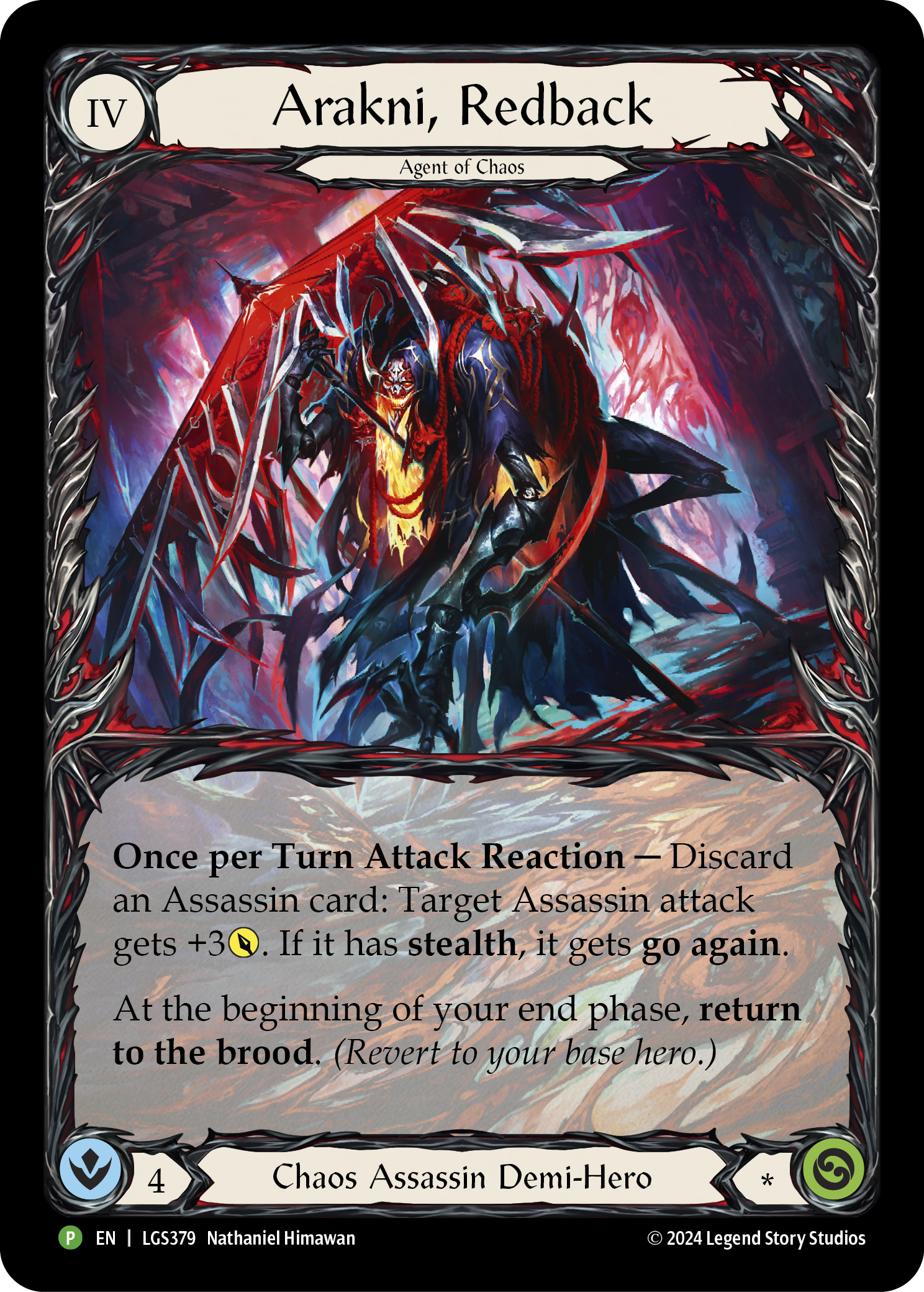 Arakni, Redback