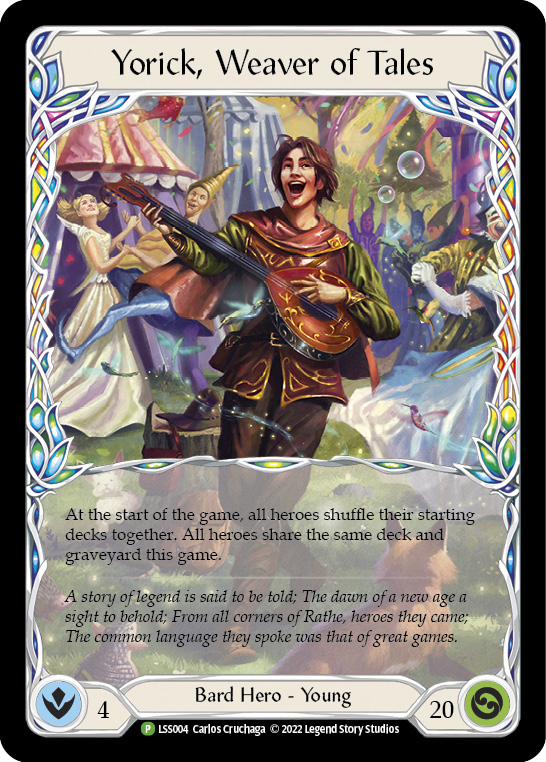 Yorick, Weaver of Tales