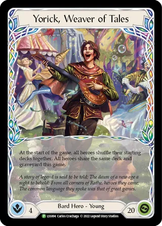 Yorick, Weaver of Tales