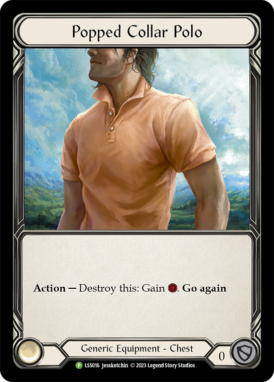 Popped Collar Polo