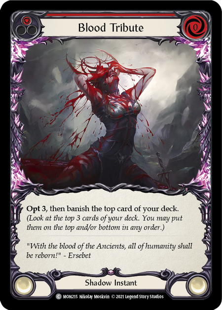 Blood Tribute