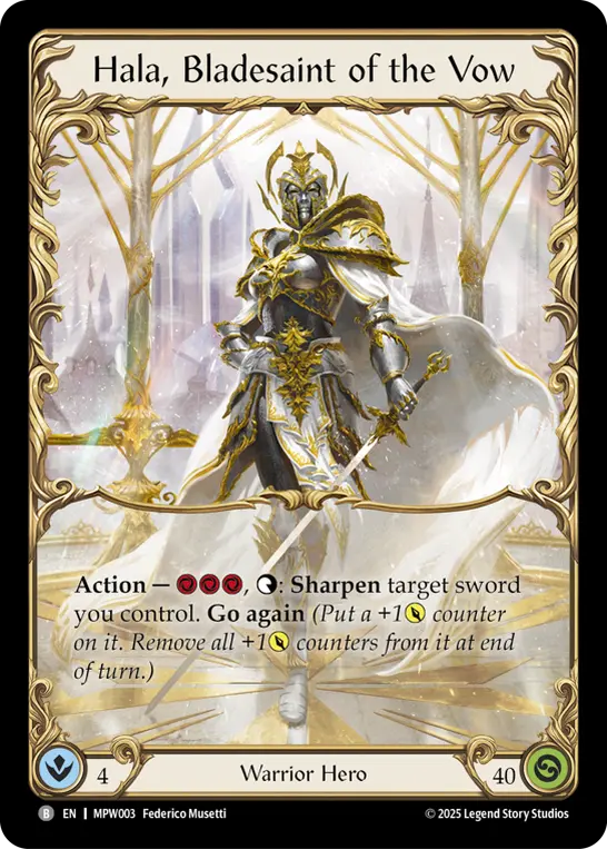 Hala, Bladesaint of the Vow