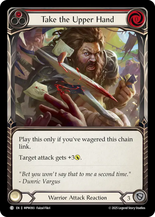 Take the Upper Hand