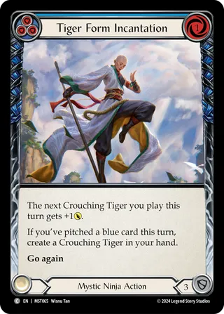 Tiger Form Incantation
