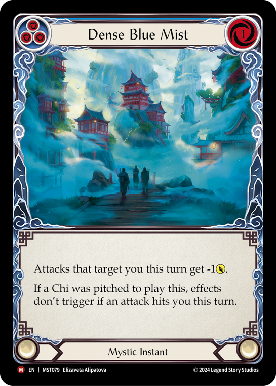 Dense Blue Mist