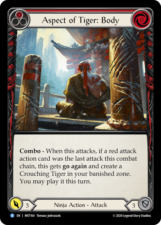 Aspect of Tiger: Body