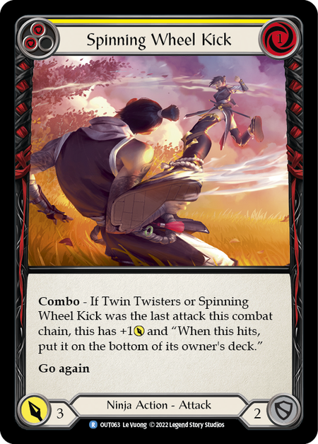 Spinning Wheel Kick