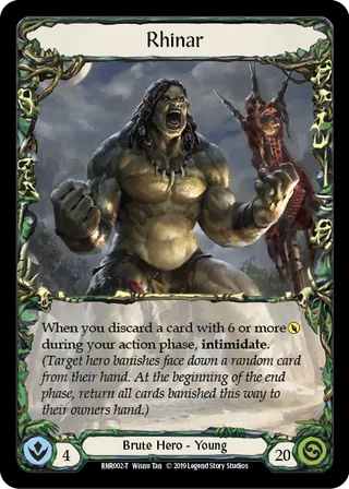 Rhinar Hero Deck