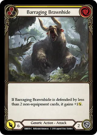 Barraging Brawnhide