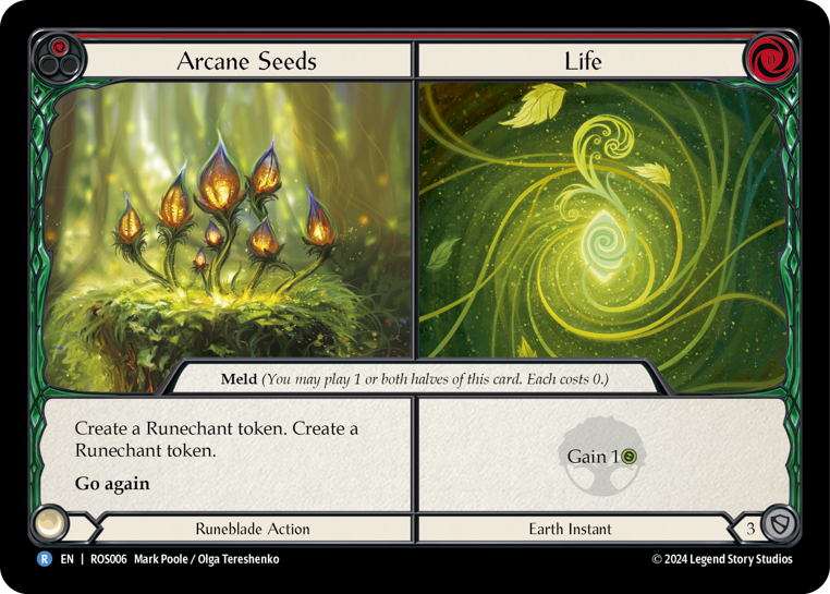 Arcane Seeds // Life