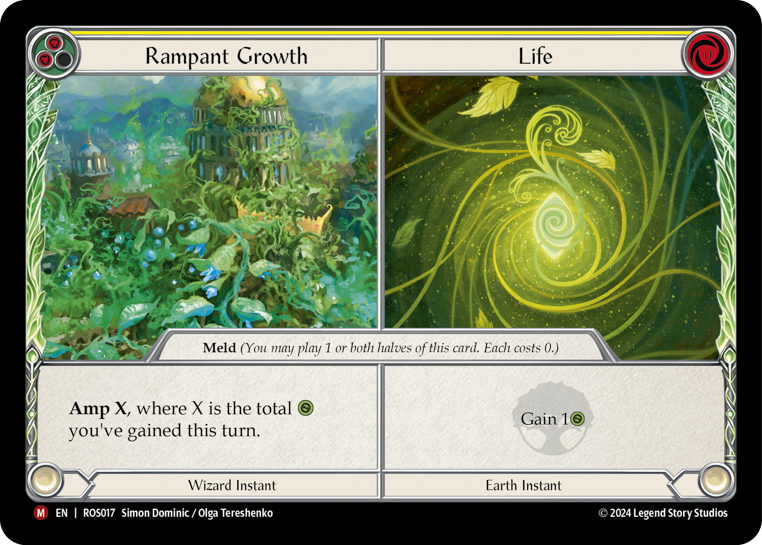 Rampant Growth // Life