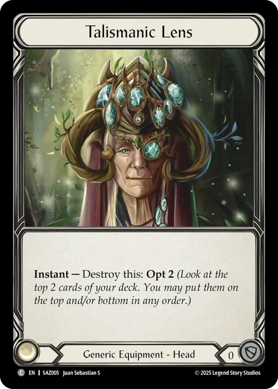 Talismanic Lens