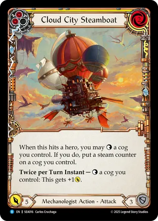 Cloud City Steamboat