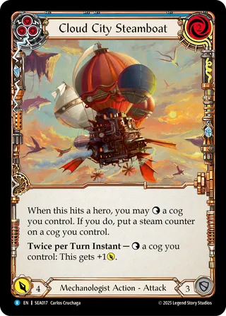 Cloud City Steamboat