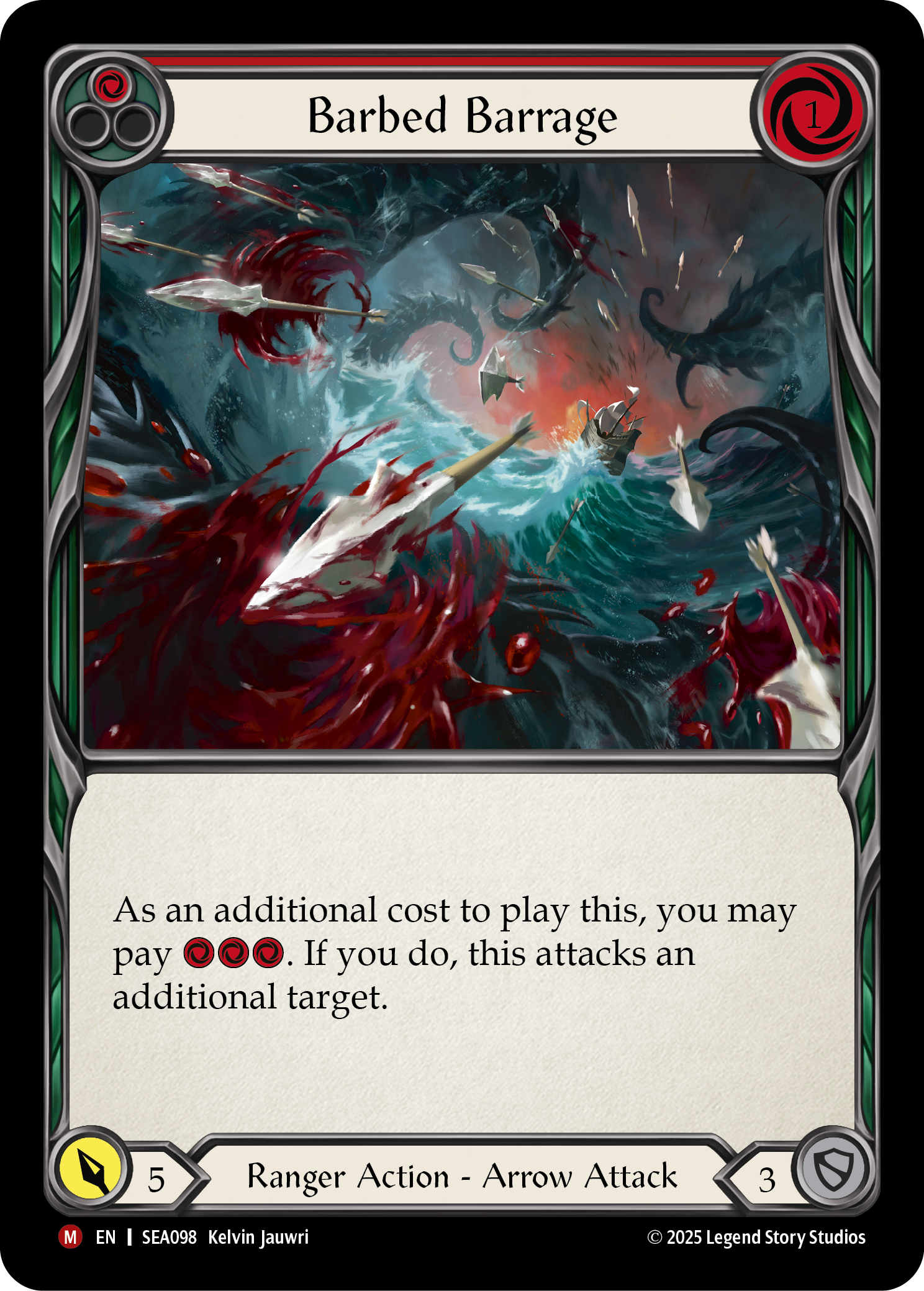 Barbed Barrage