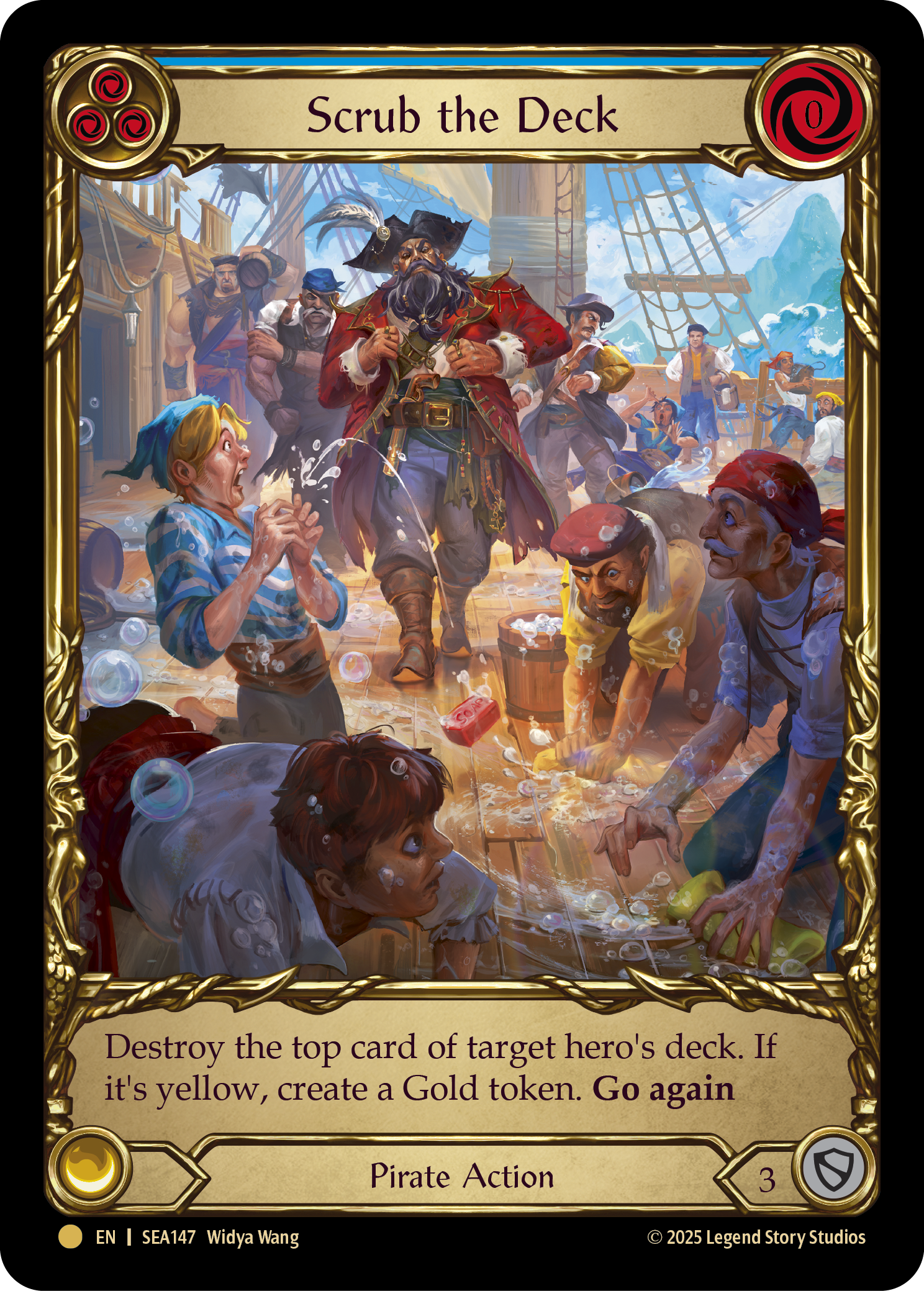 Scrub the Deck