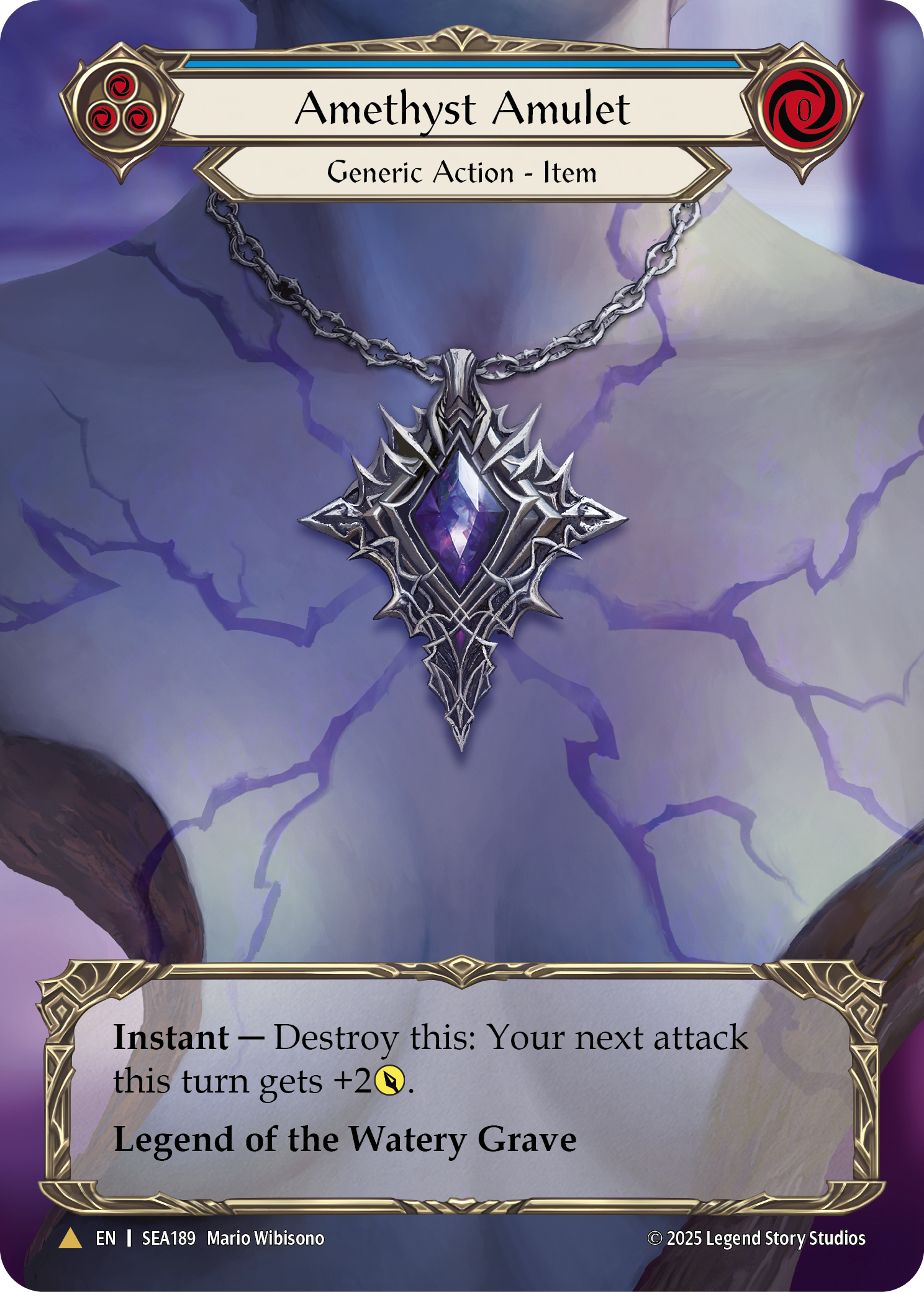 Amethyst Amulet