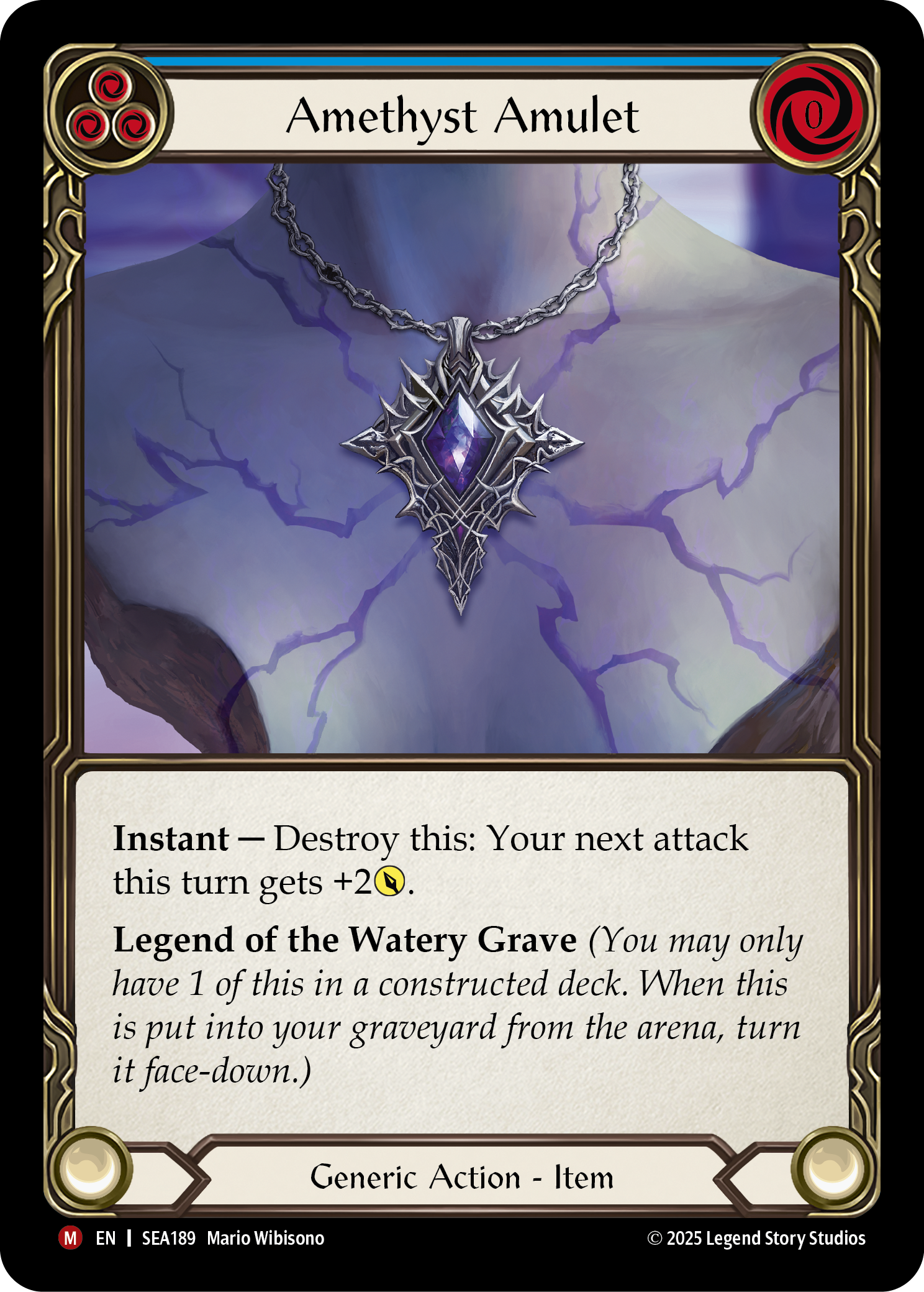 Amethyst Amulet