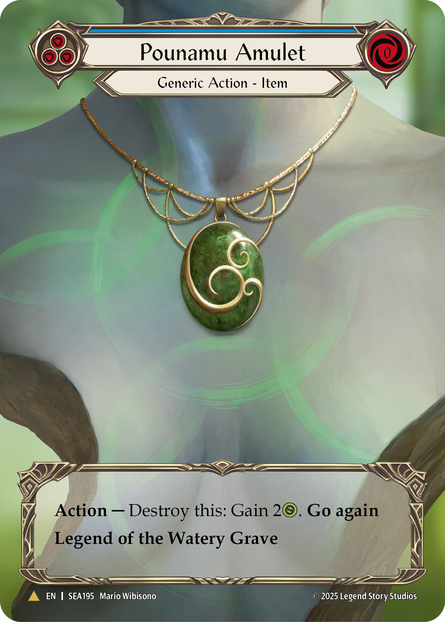 Pounamu Amulet