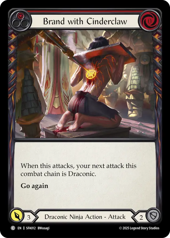 Brand with Cinderclaw
