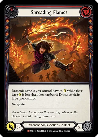 Spreading Flames