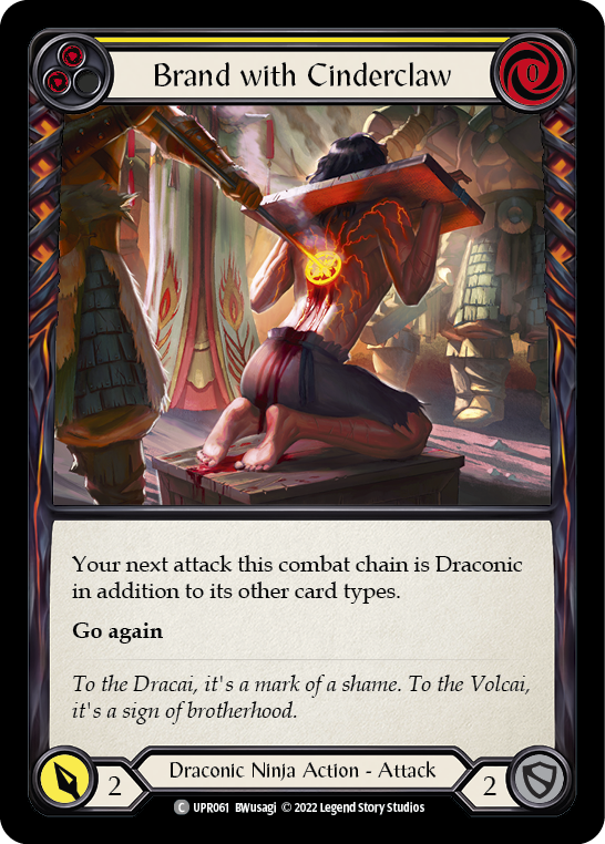 Brand with Cinderclaw