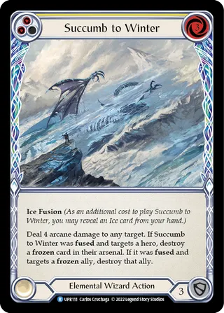 Succumb to Winter