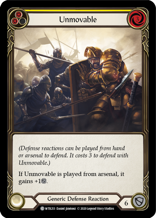 Unmovable