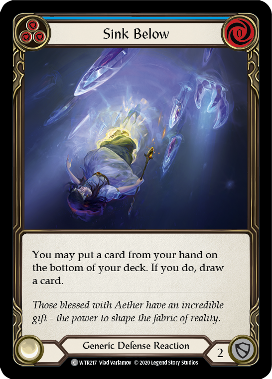 Sink Below
